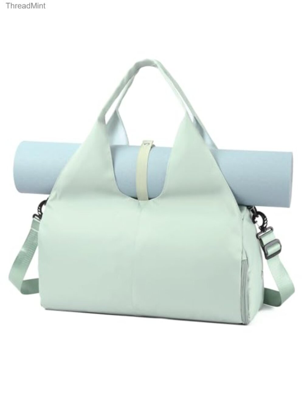 Yoga Bag for Women Large Capacity Gym Tote with Shoe Compartment Water Bottle